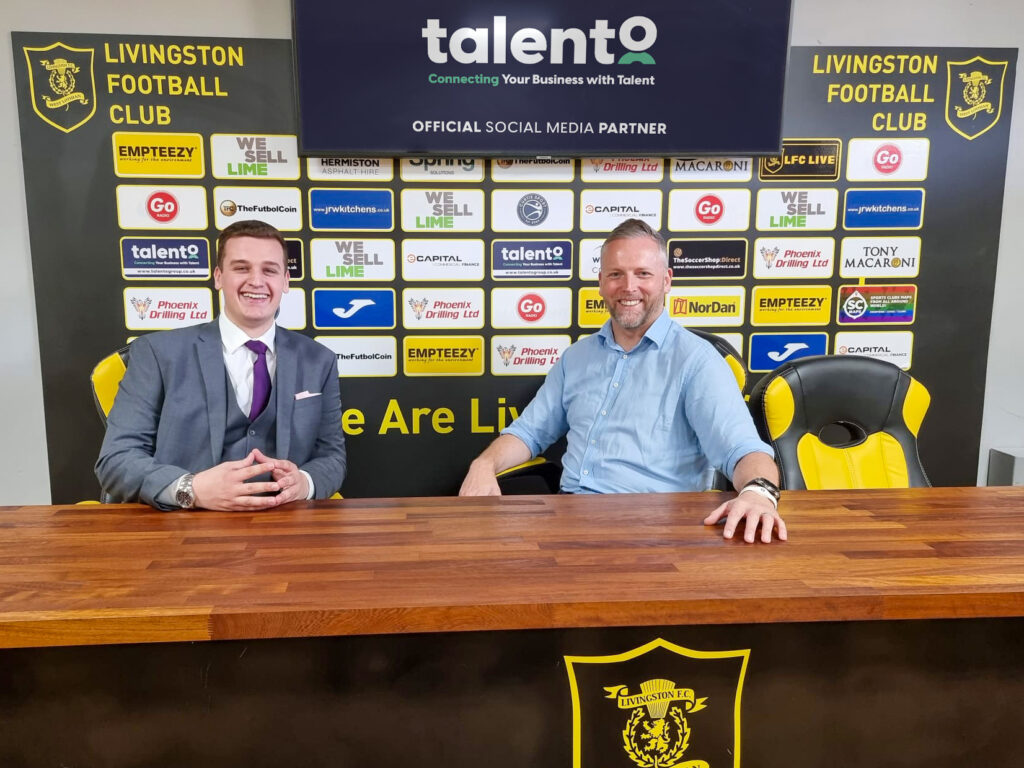 Talento Livingston FC Sponsorship